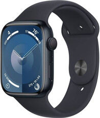 Apple Watch Series 9 GPS 41mm Midnight Aluminium Case / Midnight Sport Band - M/L